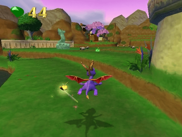 Spyro Enter the Dragonfly screenshot 3 for Gamecube
